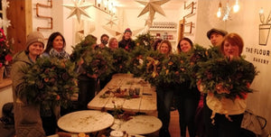 Festive wreath workshop - Wednesday 29th November 6.30pm - 8.30pm - Portland road