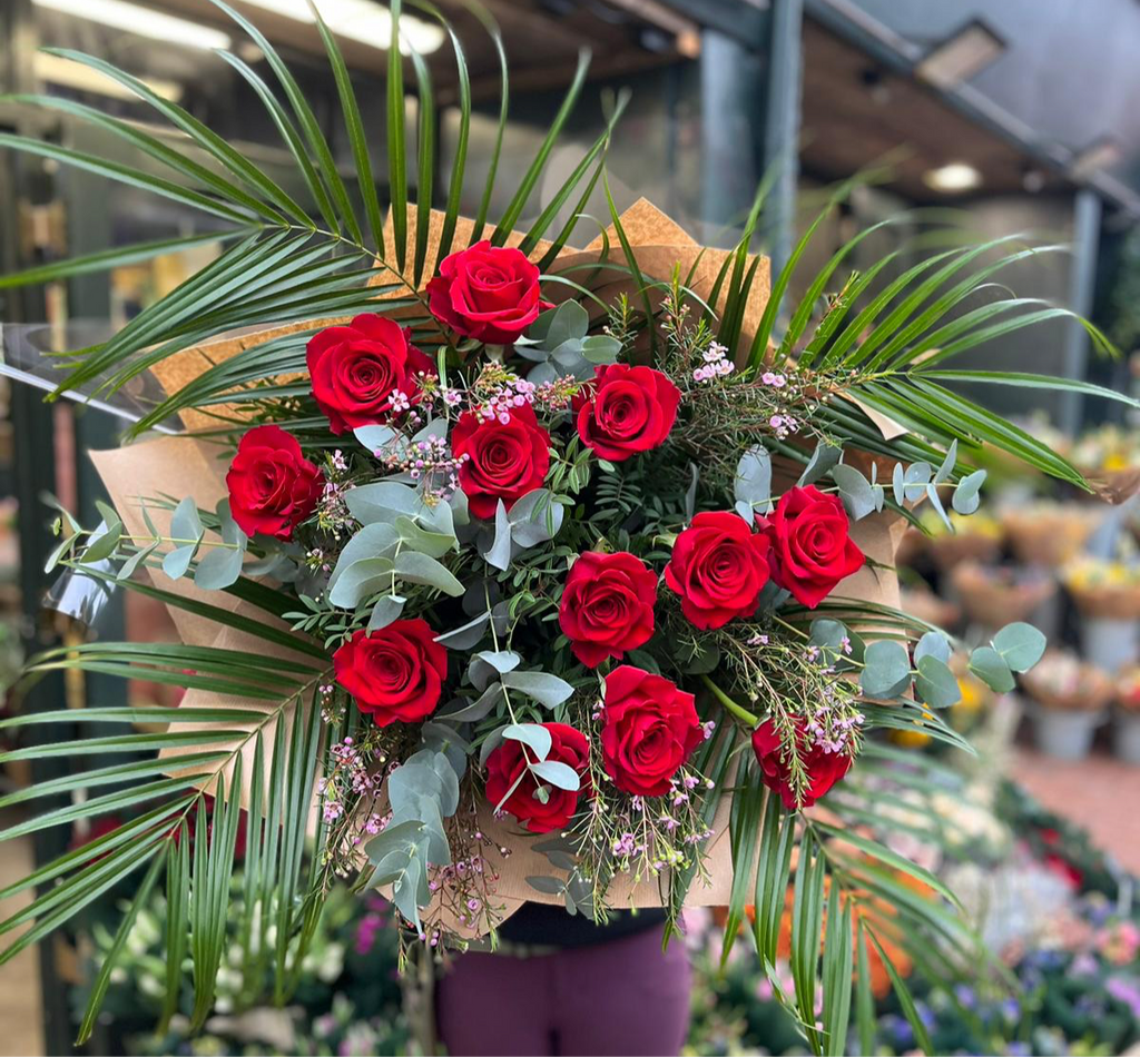 Valentines Red Rose Bouquet