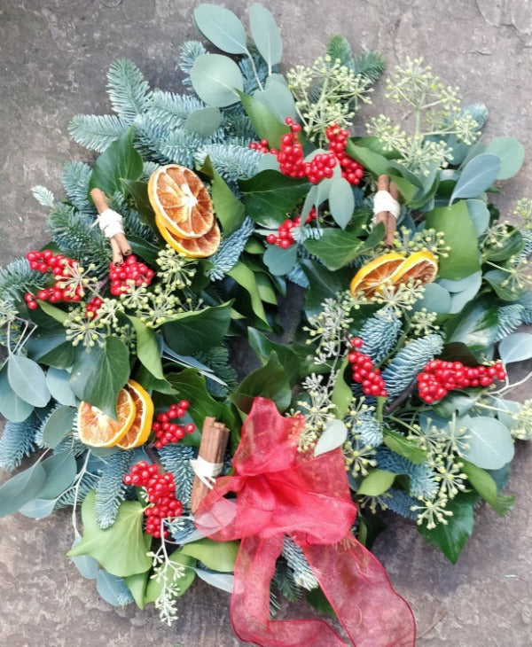 Festive wreath workshop  Saturday 30th November 2.30pm at Sydney street