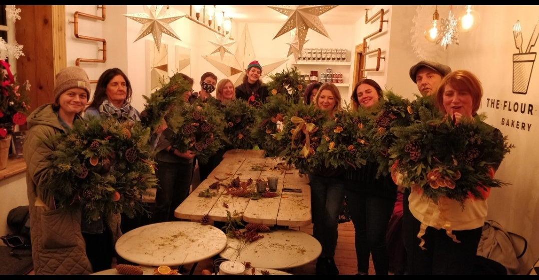 Festive door wreath workshop - Thursday 28th Nov 6.30pm - Sydney street